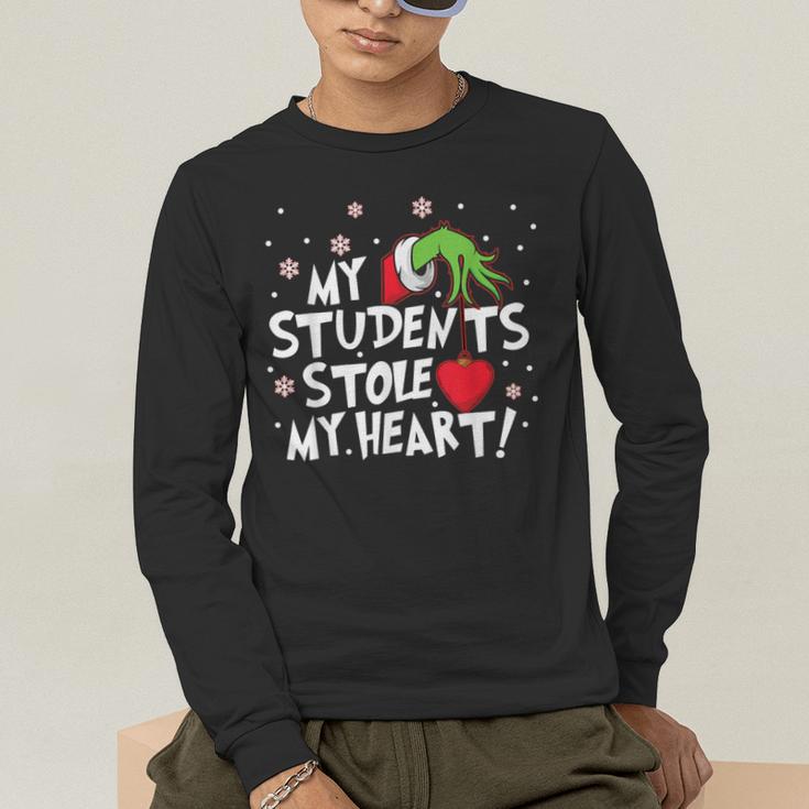 My Students Stole My Heart School Teacher Christmas Men Women Kids Men's Long Sleeve T-Shirt, funny gift My Students Stole My Heart School Teacher Christmas Men Women Kids Men's Long Sleeve T-Shirt, funny gift