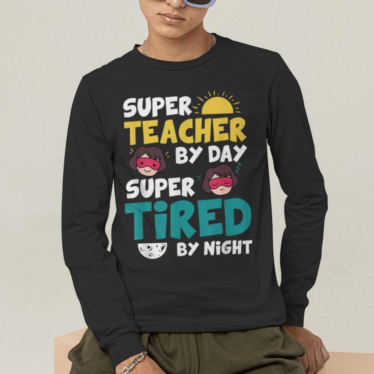 Super Hero Teacher Superheroes Men's Long Sleeve T-Shirt, funny gift Super Hero Teacher Superheroes Men's Long Sleeve T-Shirt, funny gift