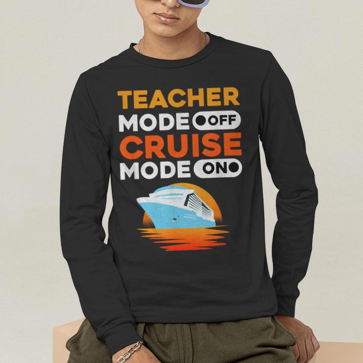 Teacher Cruise Shirt Cruise Mode Men Women Men's Long Sleeve T-Shirt, funny gift Teacher Cruise Shirt Cruise Mode Men Women Men's Long Sleeve T-Shirt, funny gift