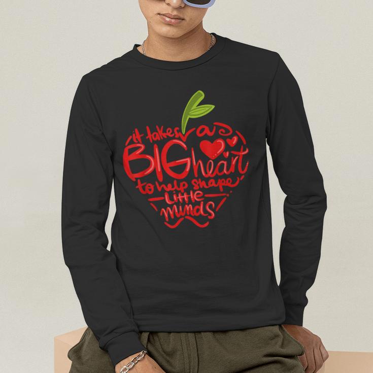 Teacher Day T Shirt Appreciation Day Apple Teach Learn Men's Long Sleeve T-Shirt, funny gift Teacher Day T Shirt Appreciation Day Apple Teach Learn Men's Long Sleeve T-Shirt, funny gift
