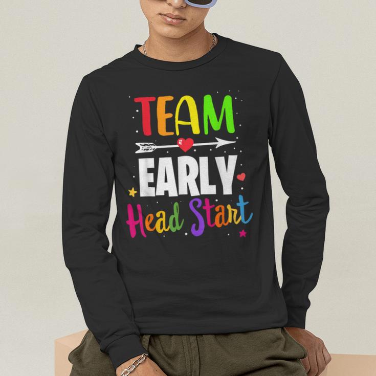 Teacher Early Childhood Education Preschool Head Start Crew Men's Long Sleeve T-Shirt, funny gift