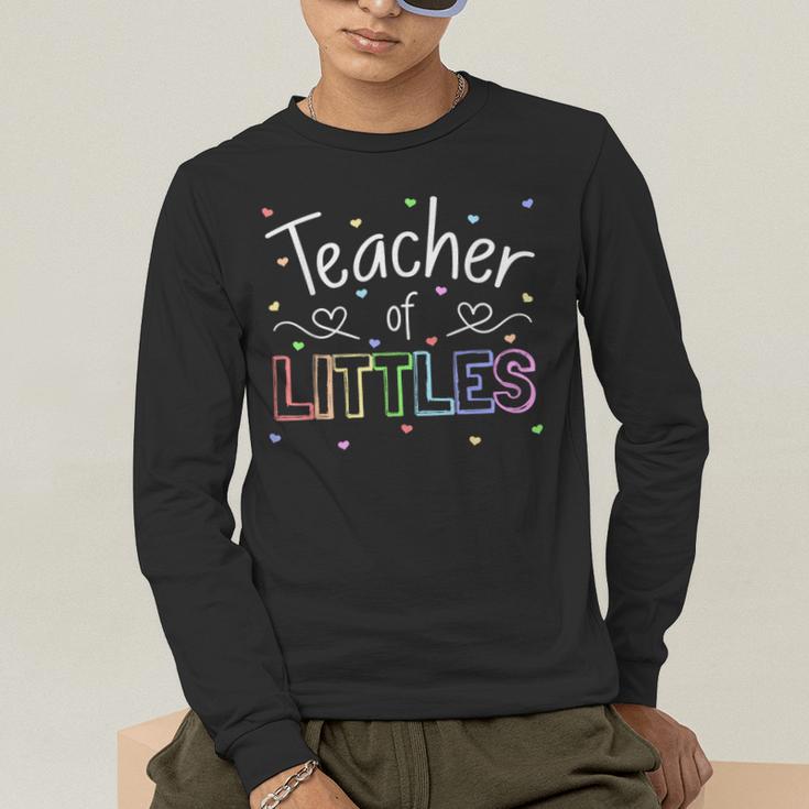 Teacher Of Littles Daycare Pre-k Kindergarten Teacher Men's Long Sleeve T-Shirt, funny gift Teacher Of Littles Daycare Pre-k Kindergarten Teacher Men's Long Sleeve T-Shirt, funny gift