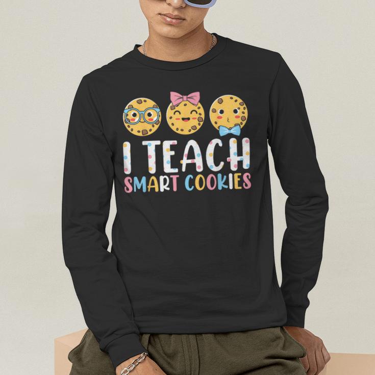 Teacher I Teach Smart Cookies For Men Women Kids Men's Long Sleeve T-Shirt, funny gift Teacher I Teach Smart Cookies For Men Women Kids Men's Long Sleeve T-Shirt, funny gift