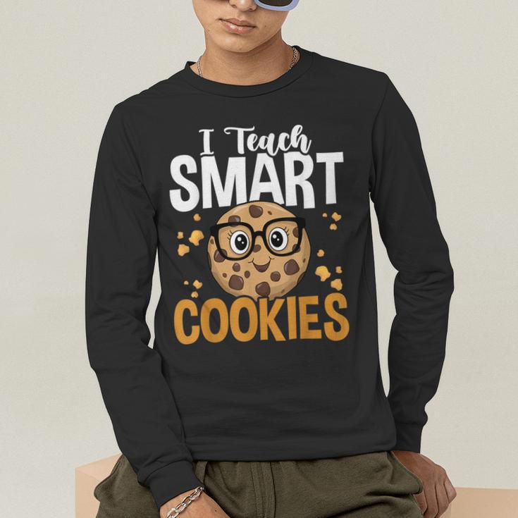 Teacher I Teach Smart Cookies Nerd Men's Long Sleeve T-Shirt, funny gift Teacher I Teach Smart Cookies Nerd Men's Long Sleeve T-Shirt, funny gift