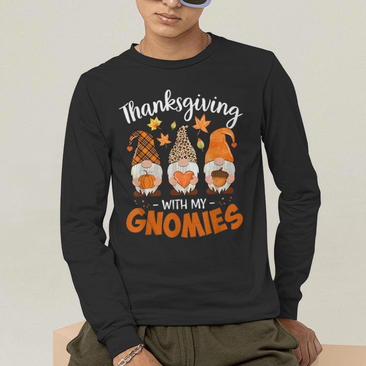 Thanksgiving Shirts For Women With My Gnomies Teachers Gnome Men's Long Sleeve T-Shirt, funny gift Thanksgiving Shirts For Women With My Gnomies Teachers Gnome Men's Long Sleeve T-Shirt, funny gift