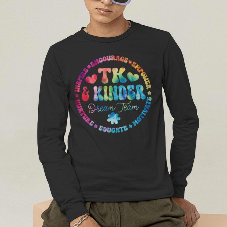 TK & Kinder Dream Team Transitional Kindergarten Teacher Men's Long Sleeve T-Shirt, funny gift TK & Kinder Dream Team Transitional Kindergarten Teacher Men's Long Sleeve T-Shirt, funny gift