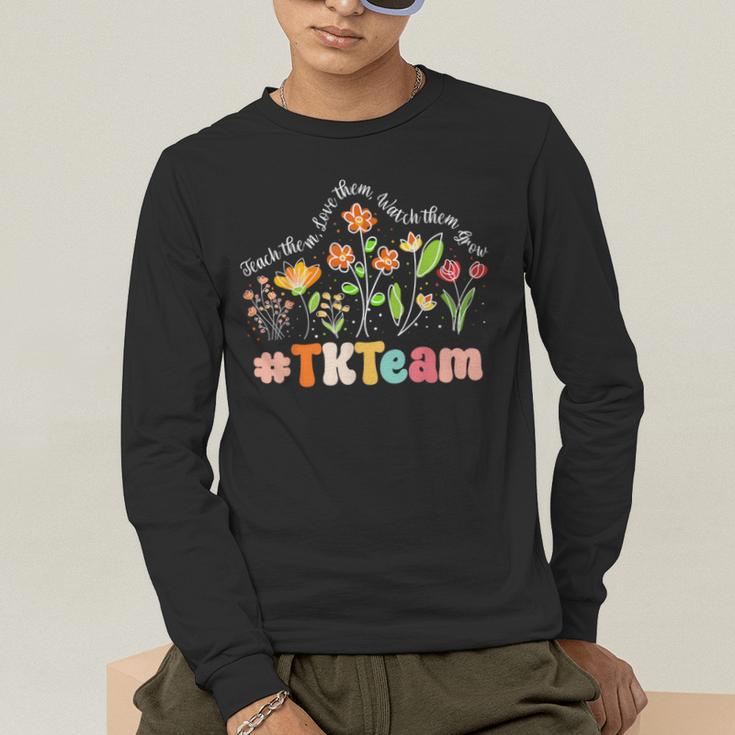 TK Team Appreciation Week Teacher Back To School Men's Long Sleeve T-Shirt, funny gift