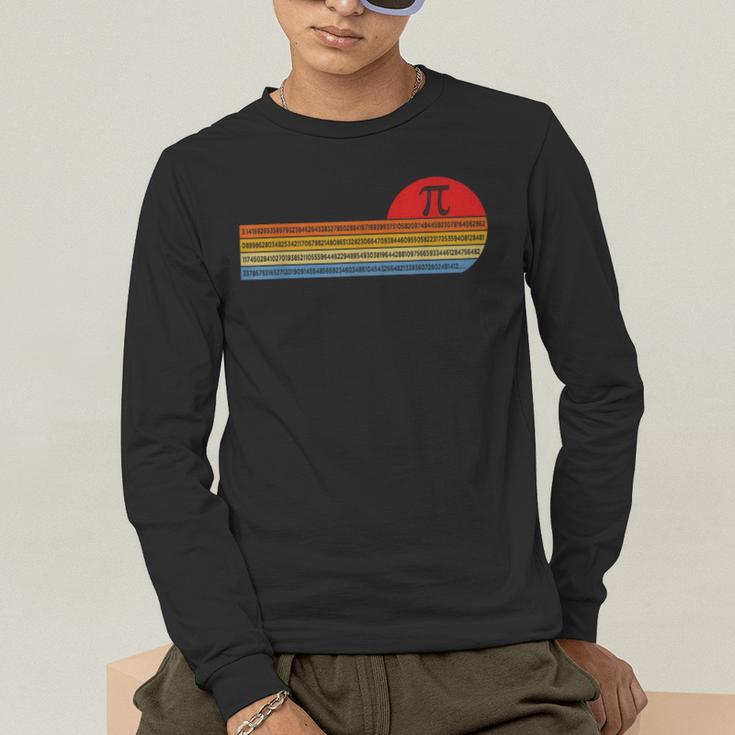 Vintage Pi Day 314 TShirt- Math Teacher Student Geek Men's Long Sleeve T-Shirt, funny gift