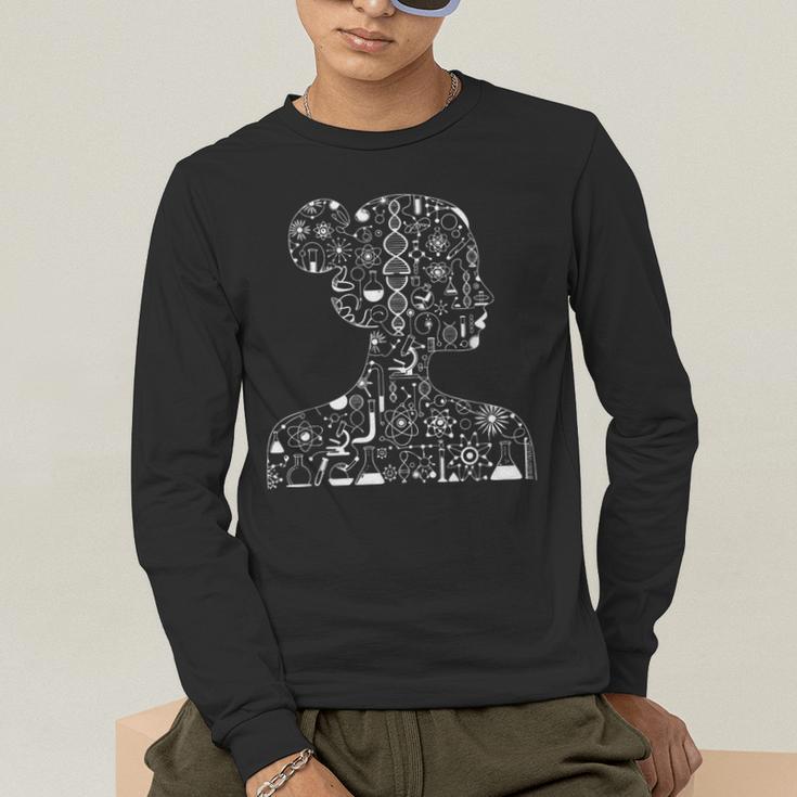 Women In Science Scientific Teacher Appreciation Chemistry Men's Long Sleeve T-Shirt, funny gift Women In Science Scientific Teacher Appreciation Chemistry Men's Long Sleeve T-Shirt, funny gift