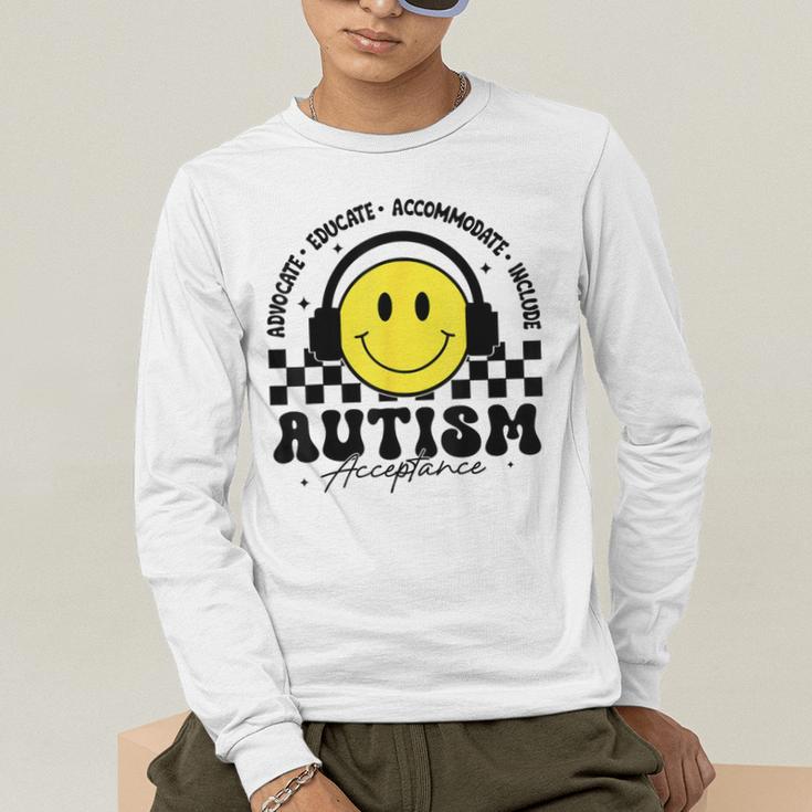 Autism Awareness Acceptance Special Education Teacher Kids Men's Long Sleeve T-Shirt, funny gift Autism Awareness Acceptance Special Education Teacher Kids Men's Long Sleeve T-Shirt, funny gift