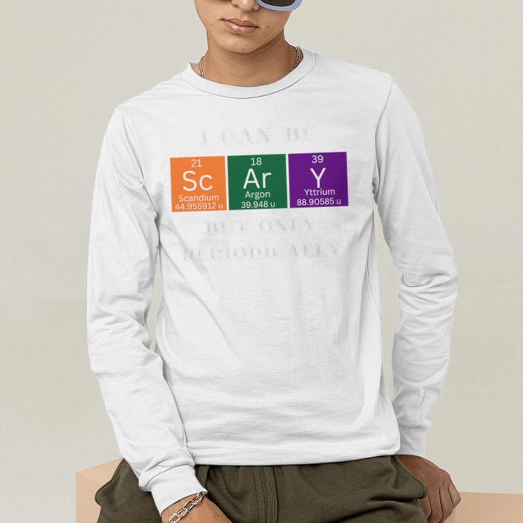 Chemisty Science Teacher Periodic Table Halloween Men's Long Sleeve T-Shirt, funny gift Chemisty Science Teacher Periodic Table Halloween Men's Long Sleeve T-Shirt, funny gift