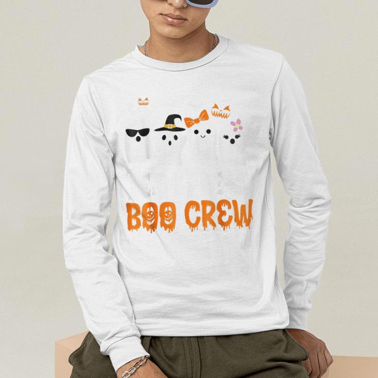 Cute Ghost Team Pre K Boo Crew Halloween Teacher Student Men's Long Sleeve T-Shirt, funny gift Cute Ghost Team Pre K Boo Crew Halloween Teacher Student Men's Long Sleeve T-Shirt, funny gift