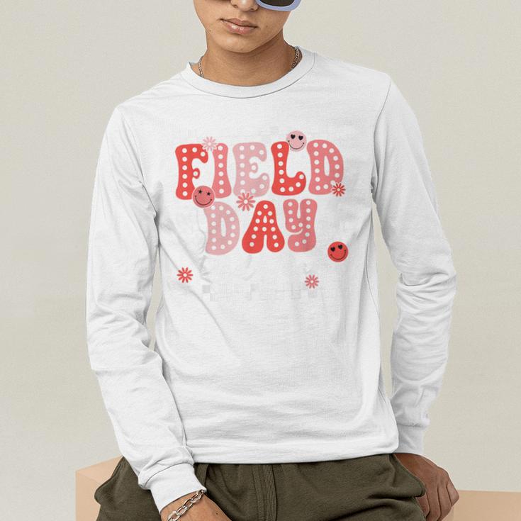 Field Day Red Team Outdoor Field Day Games For Kids Teacher Men's Long Sleeve T-Shirt, funny gift Field Day Red Team Outdoor Field Day Games For Kids Teacher Men's Long Sleeve T-Shirt, funny gift