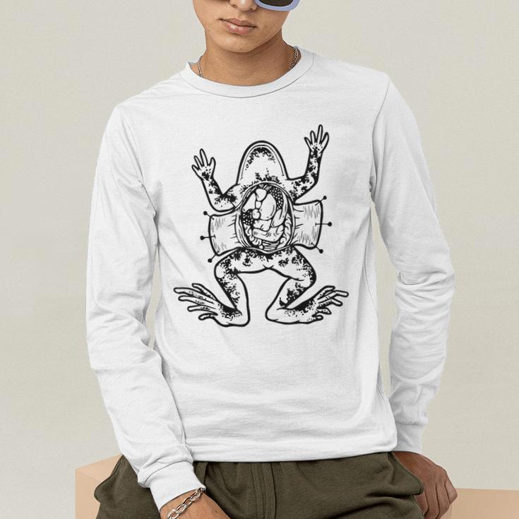 Frog Dissection Biology Anatomy Lab Science Teacher Men's Long Sleeve T-Shirt, funny gift Frog Dissection Biology Anatomy Lab Science Teacher Men's Long Sleeve T-Shirt, funny gift