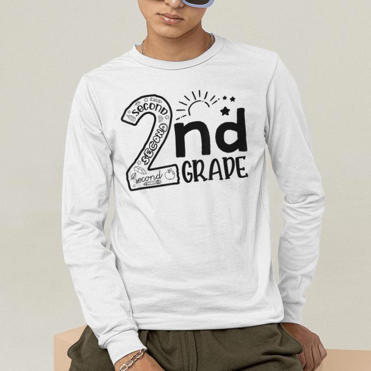 Hello On To 2nd Grade Teachers Boys And Team Secound Grade Men's Long Sleeve T-Shirt, funny gift