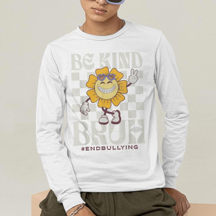 Be Kind Unity Day Orange Anti Bullying For Kids Teachers Men's Long Sleeve T-Shirt, funny gift