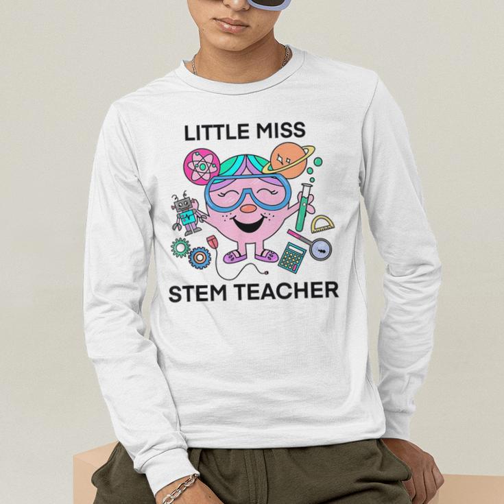 Little Miss Stem Teacher Men's Long Sleeve T-Shirt, funny gift Little Miss Stem Teacher Men's Long Sleeve T-Shirt, funny gift