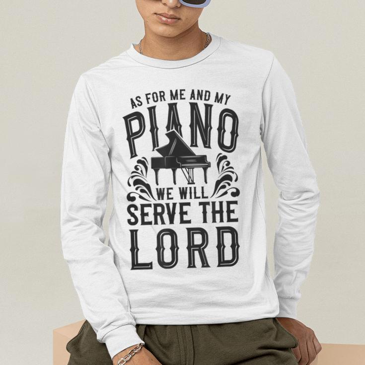Piano Teacher Pianist Men's Long Sleeve T-Shirt, funny gift Piano Teacher Pianist Men's Long Sleeve T-Shirt, funny gift