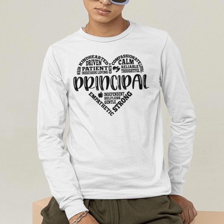 Principal Heart Life School Principal Teacher Appreciation Men's Long Sleeve T-Shirt, funny gift Principal Heart Life School Principal Teacher Appreciation Men's Long Sleeve T-Shirt, funny gift
