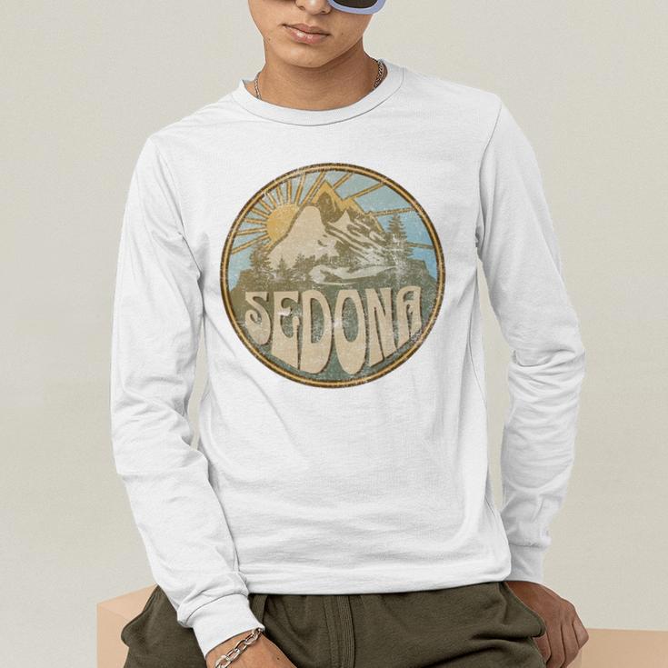 Sedona Arizona Nature Mountains Hiking Outdoors Men's Long Sleeve T-Shirt, funny gift