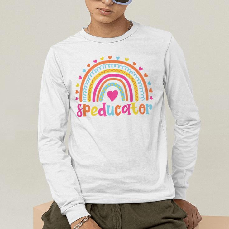 Speducator Special Education Teacher Sped Ed Men's Long Sleeve T-Shirt, funny gift Speducator Special Education Teacher Sped Ed Men's Long Sleeve T-Shirt, funny gift