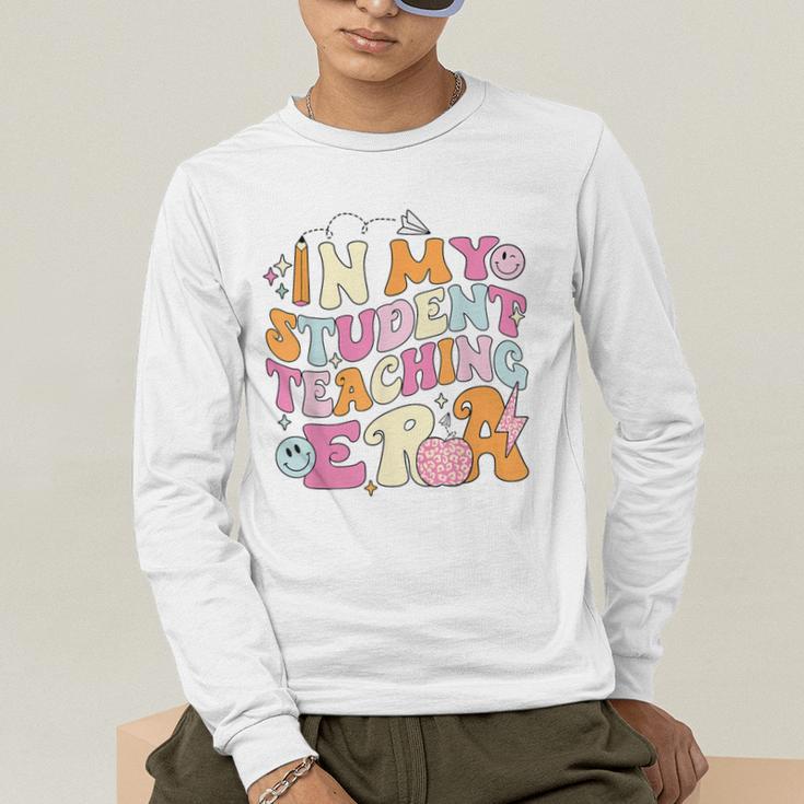 In My Student Teaching Era Back To School Teacher Team Men's Long Sleeve T-Shirt, funny gift