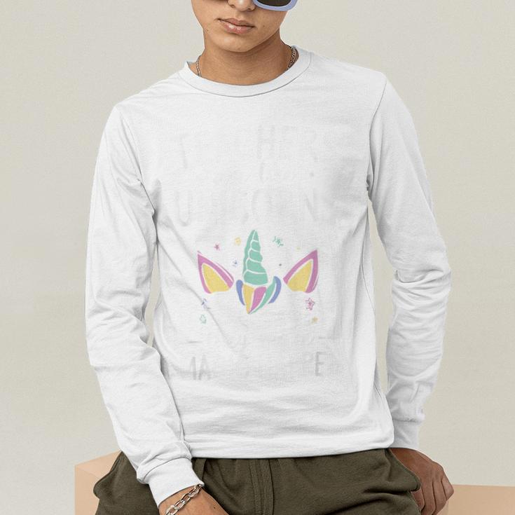 Teachers Are Like Unicorns They Make Magic Happen Men's Long Sleeve T-Shirt, funny gift