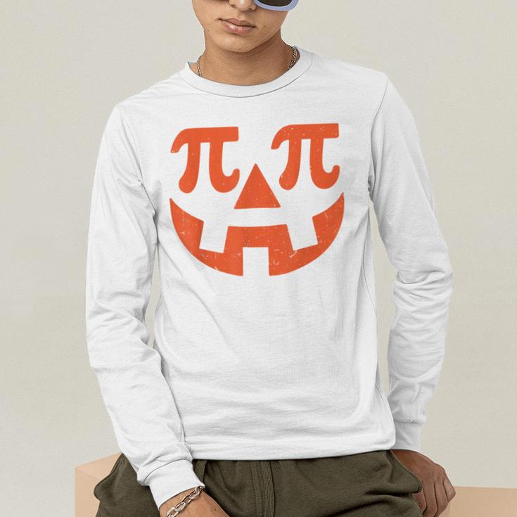 Thanksgiving Math Teacher Pumpkin Pi Pie Math Costume Men's Long Sleeve T-Shirt, funny gift Thanksgiving Math Teacher Pumpkin Pi Pie Math Costume Men's Long Sleeve T-Shirt, funny gift