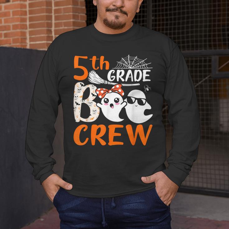 5th Grade Boo Crew Teachers Students Ghost Halloween Men's Long Sleeve T-Shirt, funny design 5th Grade Boo Crew Teachers Students Ghost Halloween Men's Long Sleeve T-Shirt, funny design
