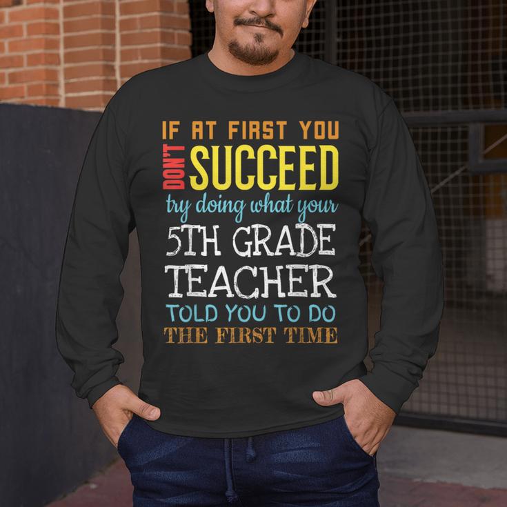 5th Grade Teacher Appreciation Men's Long Sleeve T-Shirt, funny design 5th Grade Teacher Appreciation Men's Long Sleeve T-Shirt, funny design