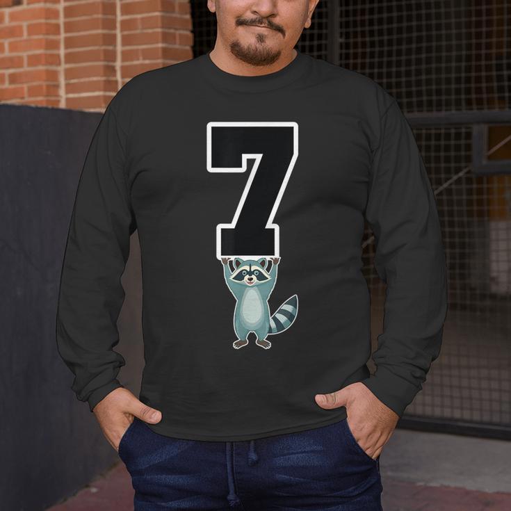 6 7 Matching Teachers Halloween Costume Raccoon Men's Long Sleeve T-Shirt, funny design 6 7 Matching Teachers Halloween Costume Raccoon Men's Long Sleeve T-Shirt, funny design