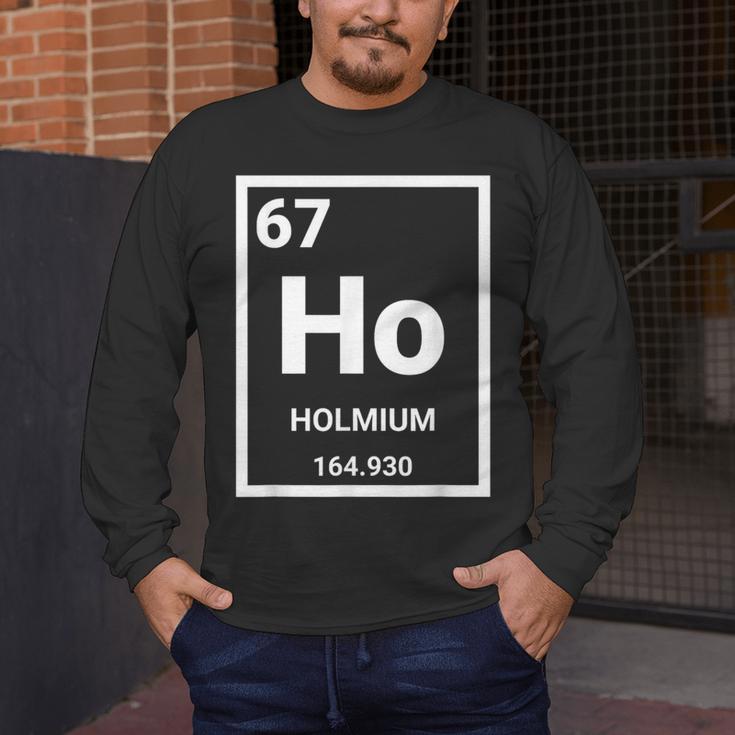 6 7 Meme Science Teacher Chemistry Holmium Men's Long Sleeve T-Shirt, funny design 6 7 Meme Science Teacher Chemistry Holmium Men's Long Sleeve T-Shirt, funny design