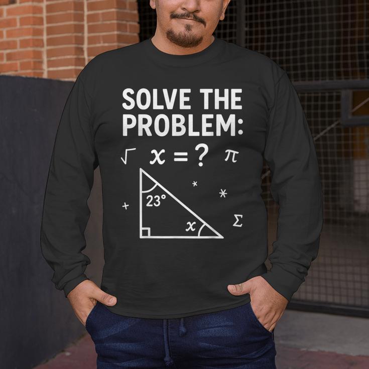 67 Math Meme Solve The Problem Teacher For Student Men's Long Sleeve T-Shirt, funny design 67 Math Meme Solve The Problem Teacher For Student Men's Long Sleeve T-Shirt, funny design