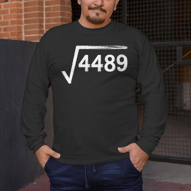 67 Meme Math Teacher Square Root 4489 Men's Long Sleeve T-Shirt, funny design 67 Meme Math Teacher Square Root 4489 Men's Long Sleeve T-Shirt, funny design