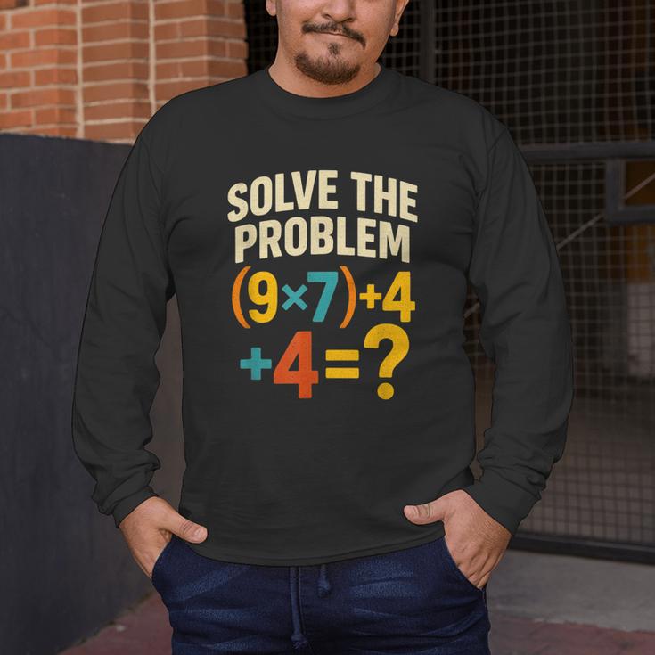 67 Meme Pemdas Elementary Math Teacher Brainrot Joke Men's Long Sleeve T-Shirt, funny design 67 Meme Pemdas Elementary Math Teacher Brainrot Joke Men's Long Sleeve T-Shirt, funny design