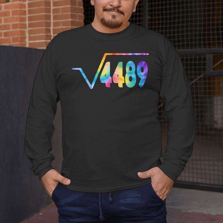 67 Meme Square Root 4489 Slang Math Teacher Tie Dye Men's Long Sleeve T-Shirt, funny design 67 Meme Square Root 4489 Slang Math Teacher Tie Dye Men's Long Sleeve T-Shirt, funny design