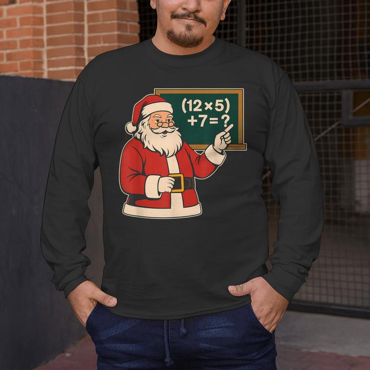 67 Teacher Christmas Santa Six Seven Meme Brainrot Math Joke Men's Long Sleeve T-Shirt, funny design 67 Teacher Christmas Santa Six Seven Meme Brainrot Math Joke Men's Long Sleeve T-Shirt, funny design