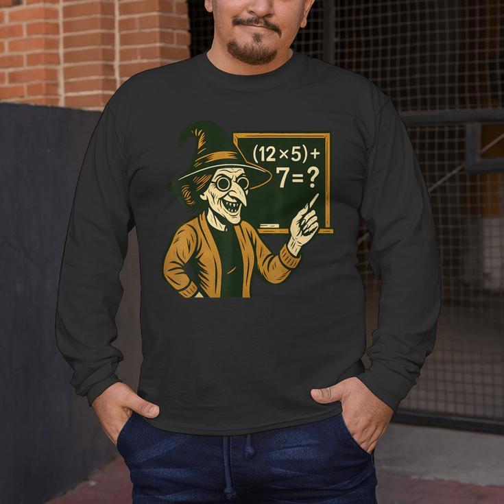 67 Teacher Halloween Witch Six Seven Meme Brainrot Math Joke Men's Long Sleeve T-Shirt, funny design 67 Teacher Halloween Witch Six Seven Meme Brainrot Math Joke Men's Long Sleeve T-Shirt, funny design