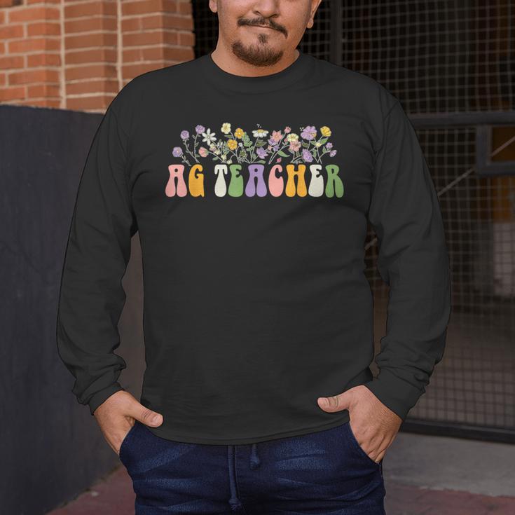 AG Teacher Future Farmer Agriculture Teacher Men Women Men's Long Sleeve T-Shirt, funny design AG Teacher Future Farmer Agriculture Teacher Men Women Men's Long Sleeve T-Shirt, funny design