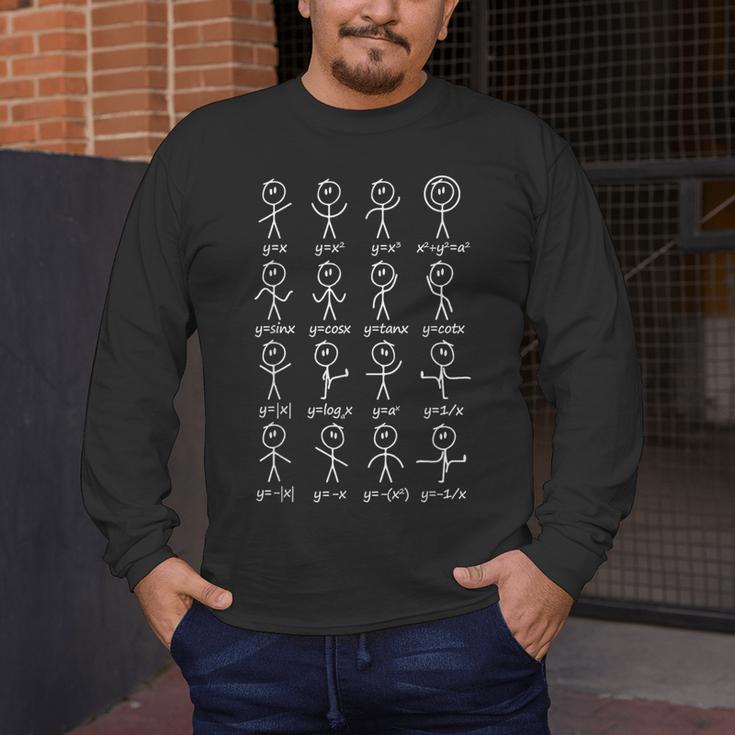 Algebra Dance Graph Figures Math Equation Teacher Men's Long Sleeve T-Shirt, funny design Algebra Dance Graph Figures Math Equation Teacher Men's Long Sleeve T-Shirt, funny design