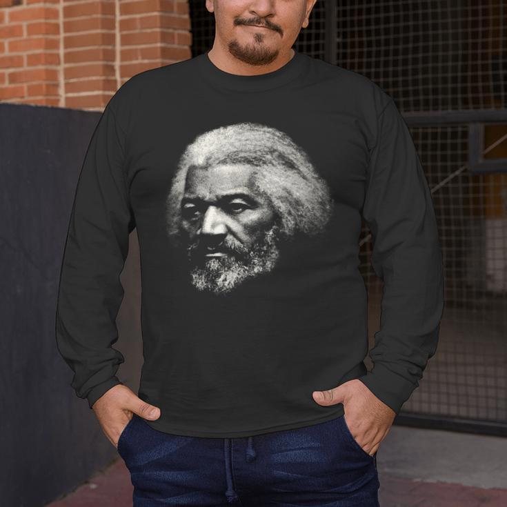 American History Frederick Douglass Teacher Men's Long Sleeve T-Shirt, funny design American History Frederick Douglass Teacher Men's Long Sleeve T-Shirt, funny design