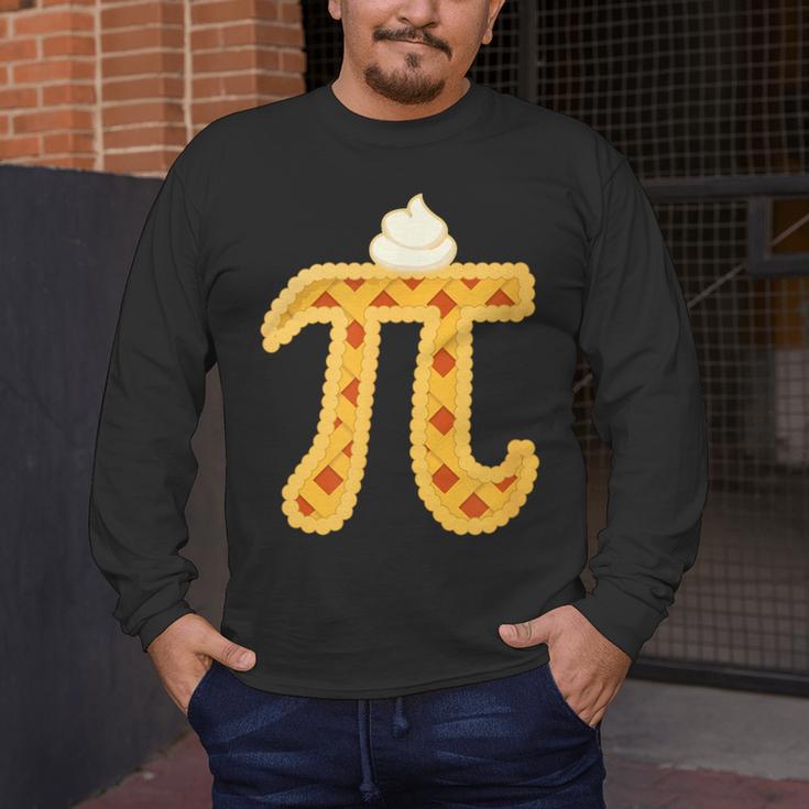 Apple Pi Pie Pun Math Teacher Pi Day 2020 Men's Long Sleeve T-Shirt, funny design Apple Pi Pie Pun Math Teacher Pi Day 2020 Men's Long Sleeve T-Shirt, funny design