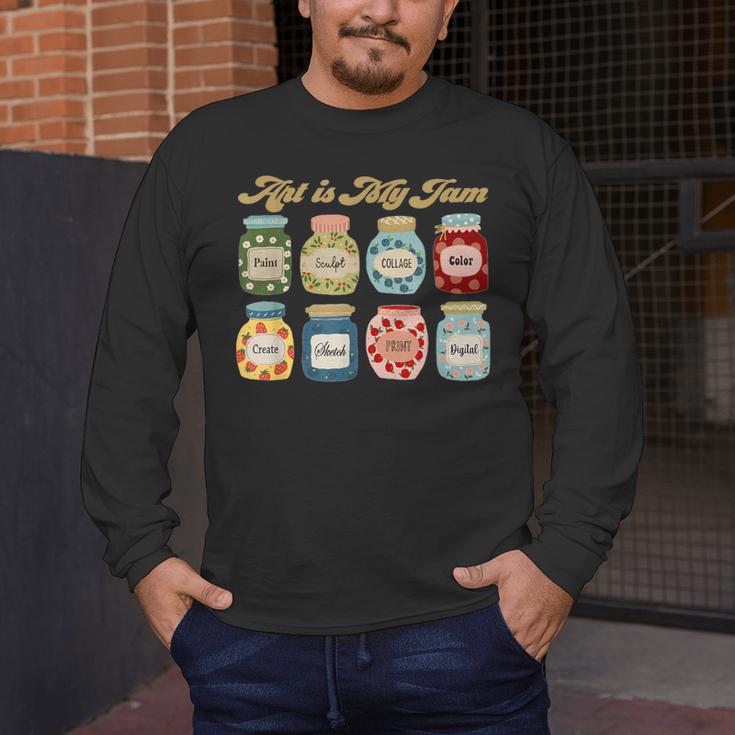Art Is My Jam Art Teacher Specials Team Steam Teacher Men's Long Sleeve T-Shirt, funny design Art Is My Jam Art Teacher Specials Team Steam Teacher Men's Long Sleeve T-Shirt, funny design