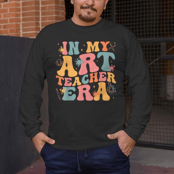 In My Art Teacher Era Artists First Day Of School Women Men's Long Sleeve T-Shirt, funny design In My Art Teacher Era Artists First Day Of School Women Men's Long Sleeve T-Shirt, funny design