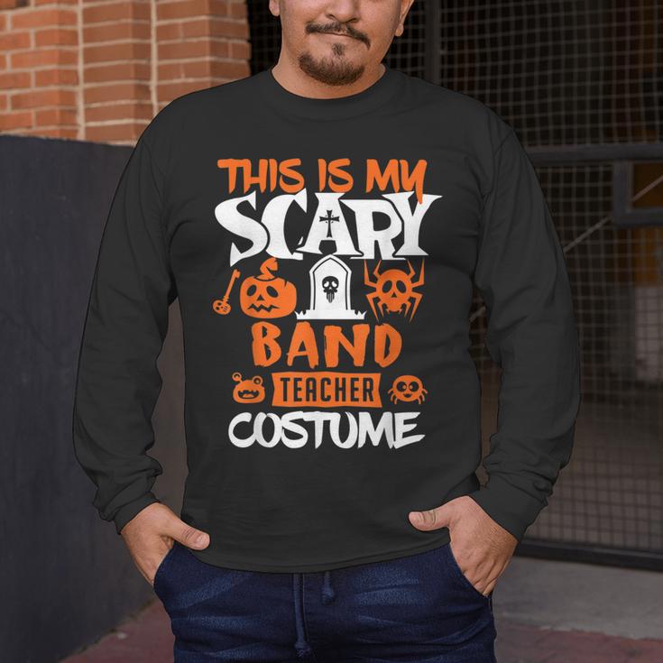 Band Teacher Halloween Shirt Costume School Marching Band For Men Women Men's Long Sleeve T-Shirt, funny design Band Teacher Halloween Shirt Costume School Marching Band For Men Women Men's Long Sleeve T-Shirt, funny design