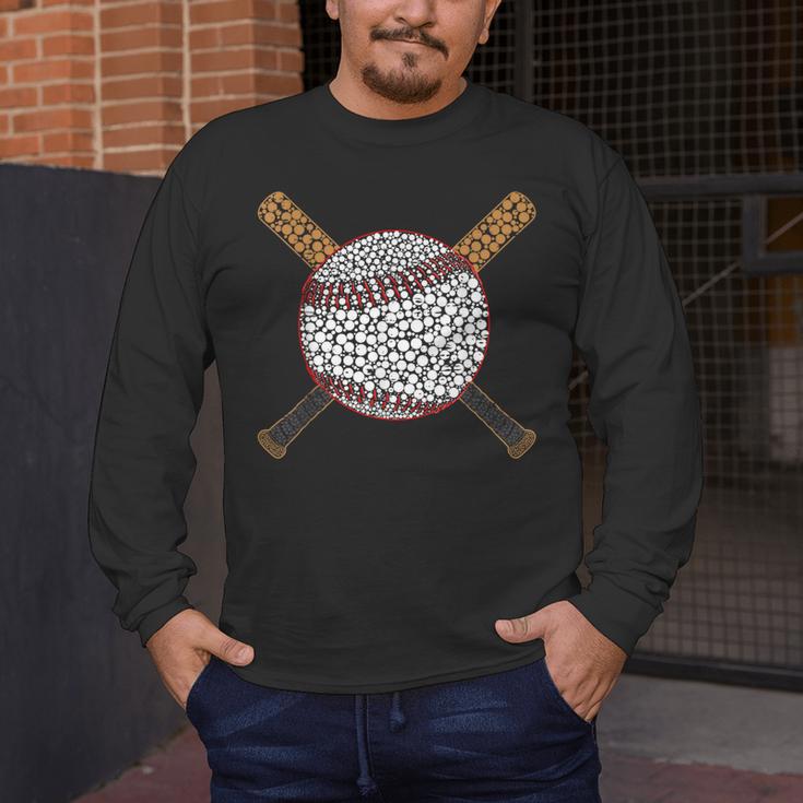 Baseball Happy Dot Day Shirts For Kids Men Women Teacher Men's Long Sleeve T-Shirt, funny design Baseball Happy Dot Day Shirts For Kids Men Women Teacher Men's Long Sleeve T-Shirt, funny design