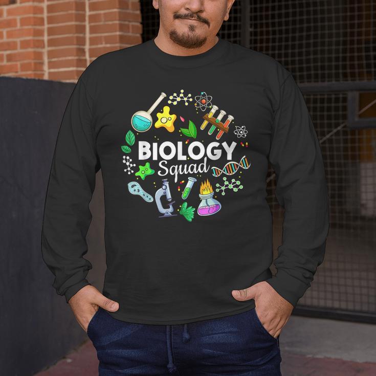 Biology Squad Science Teacher Student Biologist Men's Long Sleeve T-Shirt, funny design Biology Squad Science Teacher Student Biologist Men's Long Sleeve T-Shirt, funny design