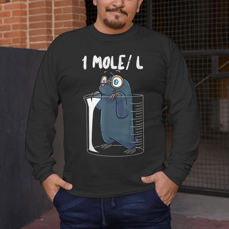 Chemistry Chemist Student Science Teacher Mole Men's Long Sleeve T-Shirt, funny design Chemistry Chemist Student Science Teacher Mole Men's Long Sleeve T-Shirt, funny design