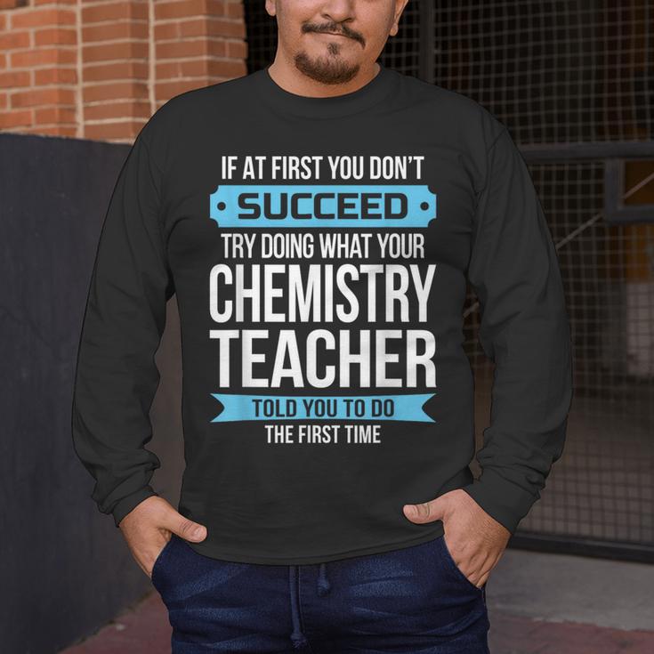 Chemistry Teacher Appreciation Men Women T-Shirt Men's Long Sleeve T-Shirt, funny design Chemistry Teacher Appreciation Men Women T-Shirt Men's Long Sleeve T-Shirt, funny design