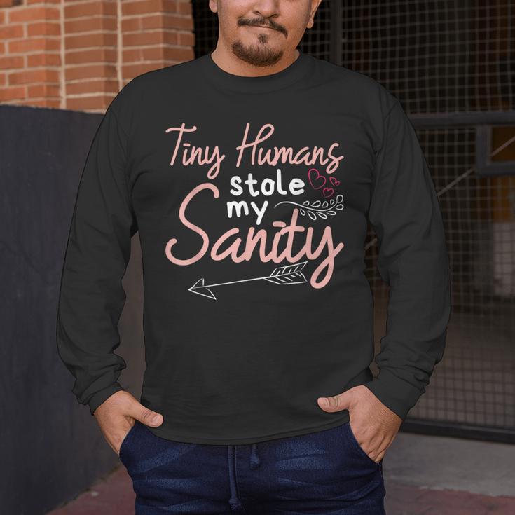 Childcare Provider Daycare Teacher Stole My Sanity Men's Long Sleeve T-Shirt, funny design Childcare Provider Daycare Teacher Stole My Sanity Men's Long Sleeve T-Shirt, funny design